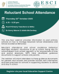 reluctant school attendance 23rd oct pp