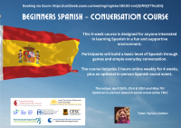 ONLINE COURSE - CONVERSATIONAL SPANISH FOR PRIMARY TEACHERS - 4 WEEK SERIES